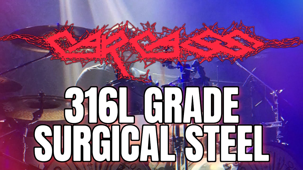 Dan Wilding / Carcass - 316L Grade Surgical Steel - Live From Barcelona / Drum Cam