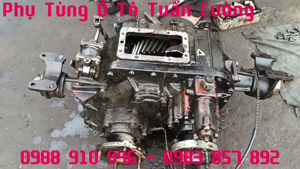 Hộp số Phụ 7 Tấn xe 2 cầu, hàng bãi đẹp như mới. Ae cần alo e:0988 910 946.