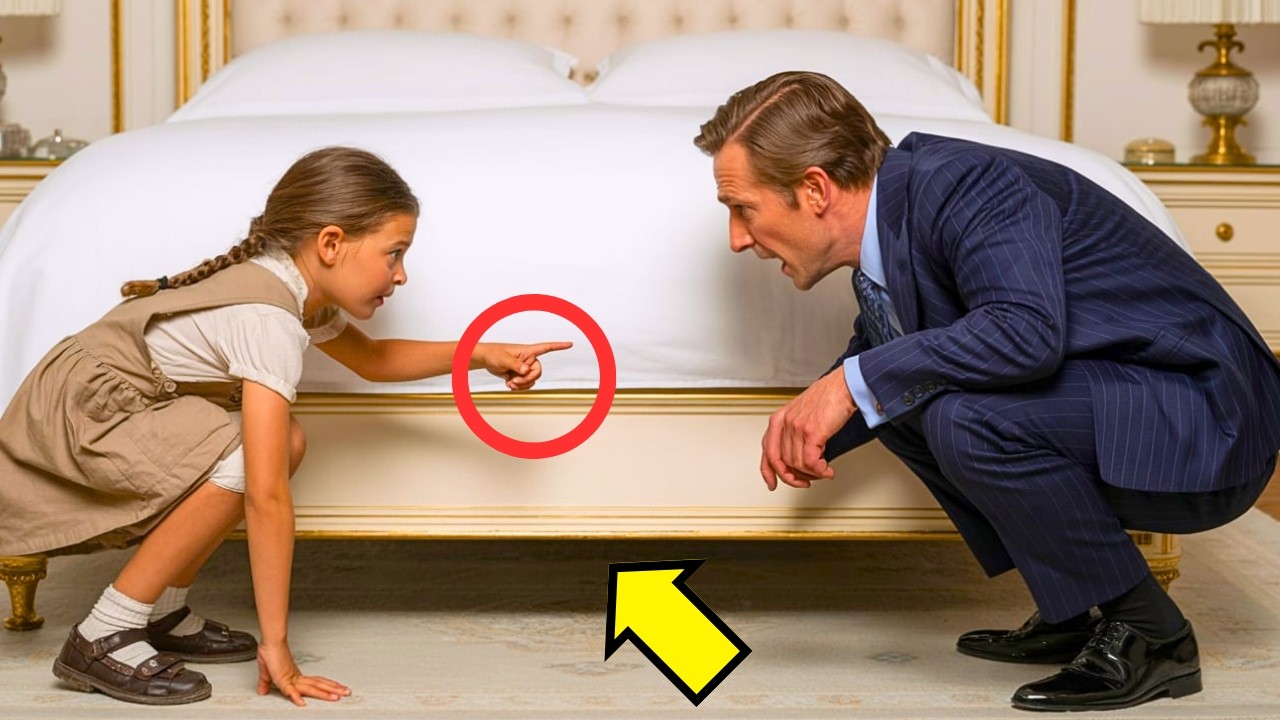 TÍO, EL CARPINTERO ESCONDIÓ ALGO EN TU CAMA… DIJO LA NIÑA HUÉRFANA AL MILLONARIO