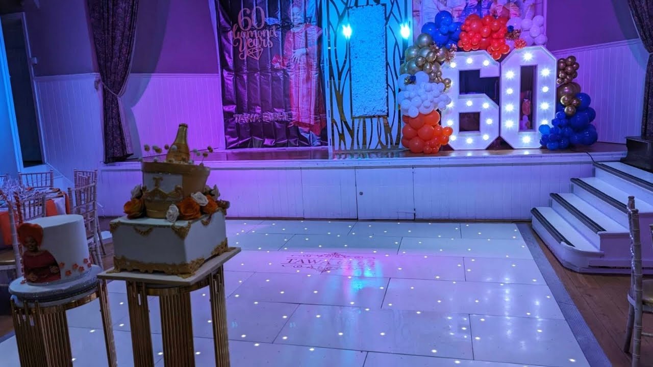 Venue space hire video tour - birthday party - in North London - Barnet