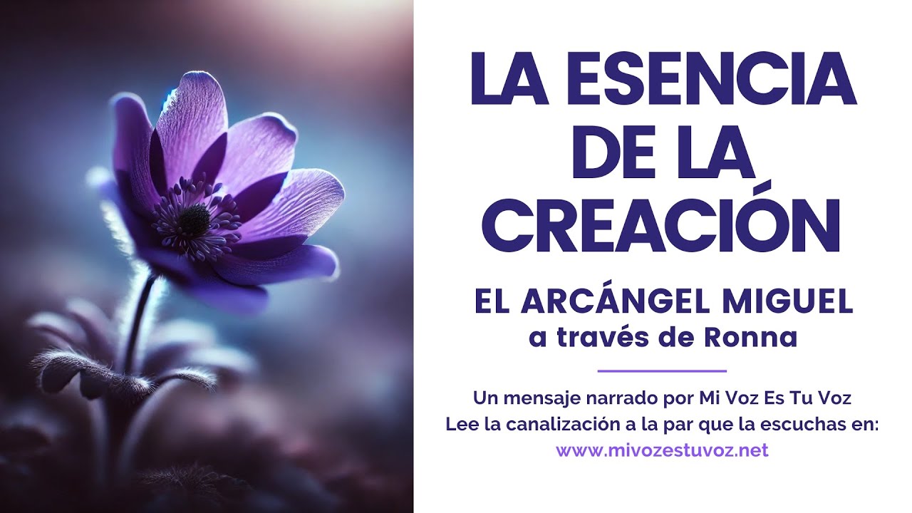 LA ESENCIA DE LA CREACIÓN | El Arcángel Miguel a través de Ronna