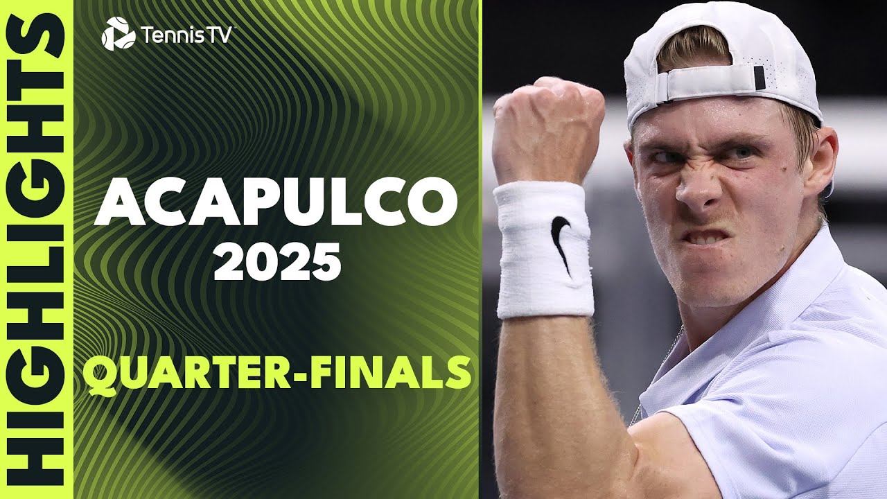 Shapovalov Faces Giron; Goffin & Nakashima Clash | Acapulco 2025 Quarter-Final Highlights