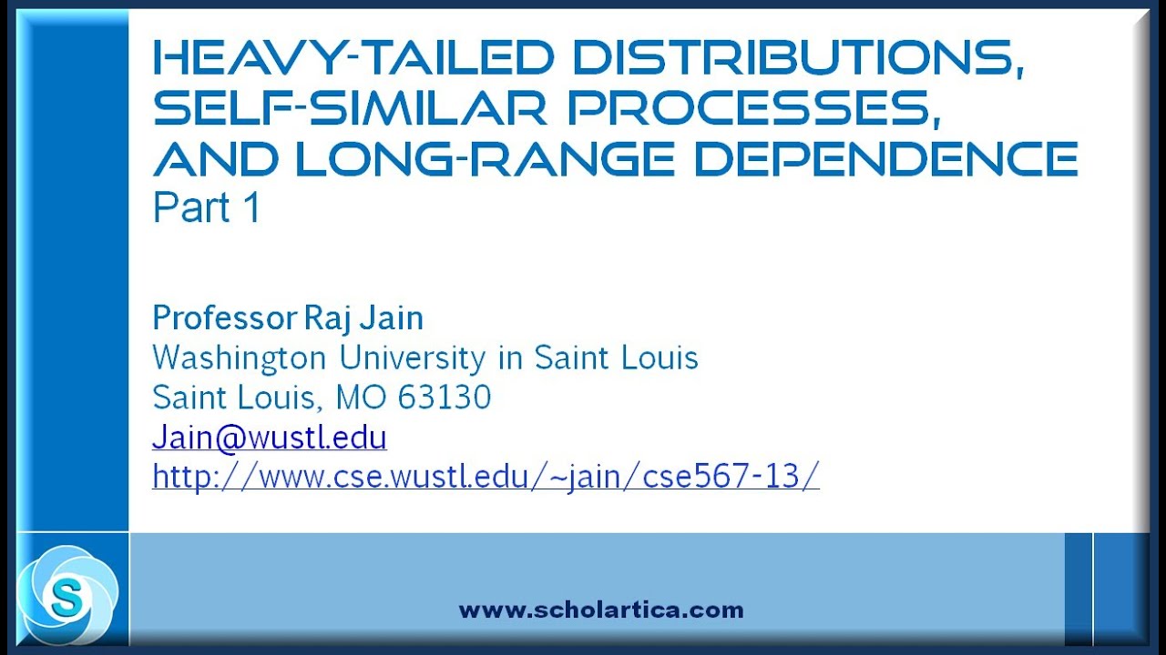 Heavy-Tailed Distributions,Self-Similar Processes, and Long-Range Dependence: Part 1