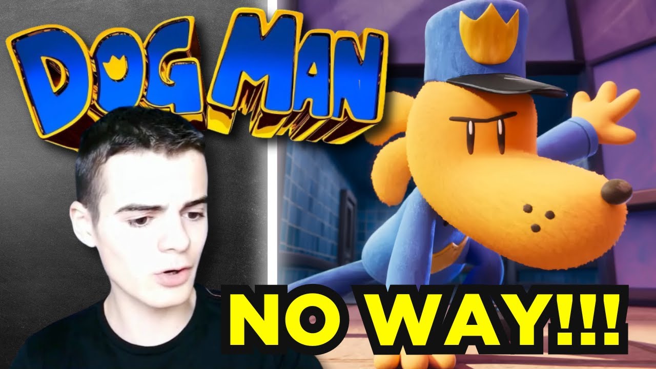 🔵 DOG MAN MOVIE 🔵 Official Trailer REACTION
