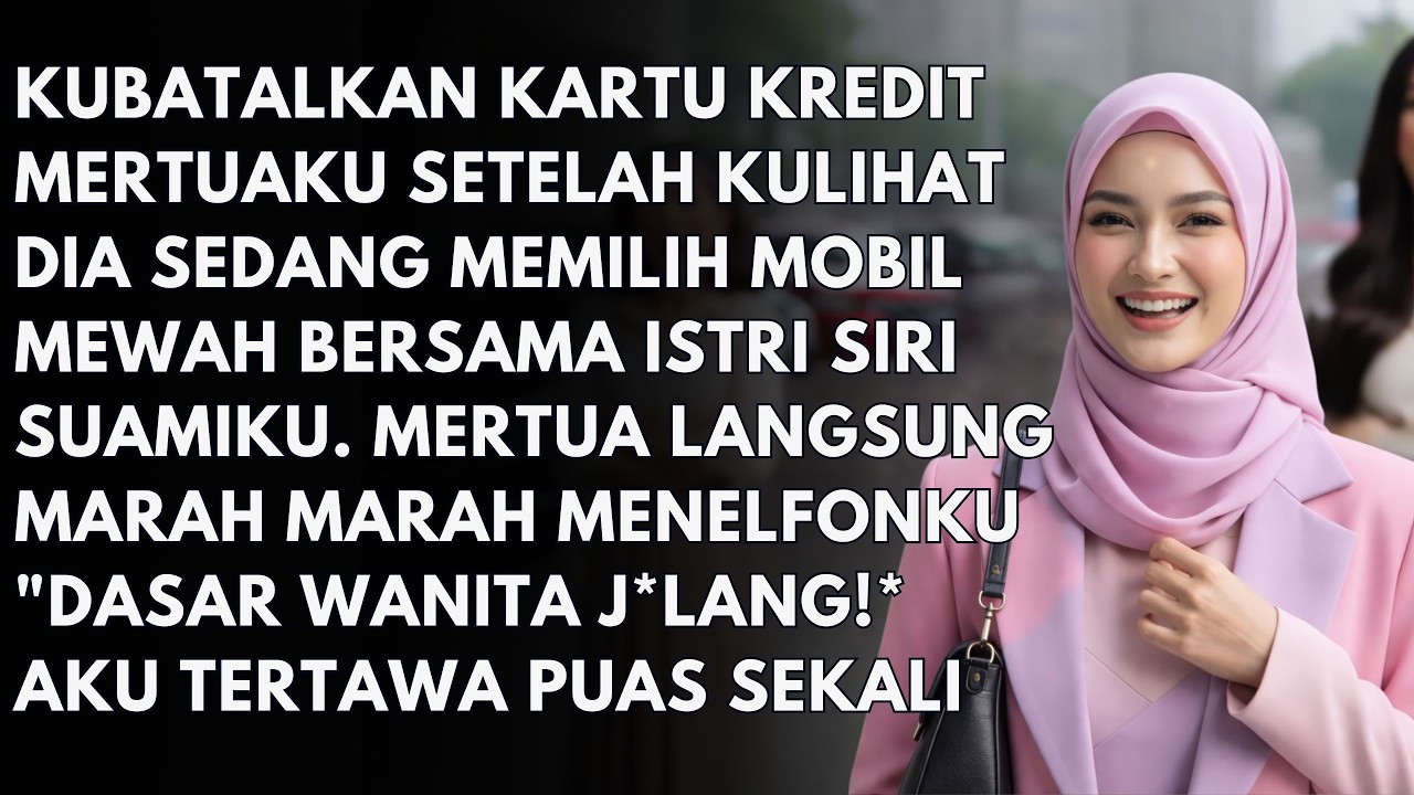 KUPERGOKI IBU MERTUA SEDANG MEMILIH MOBIL BERSAMA ISTRI SIRI SUAMI - LANGSUNG KUBLOKIR SEMUA KARTU!!