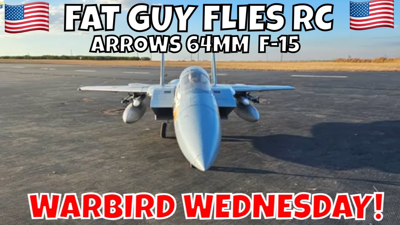 WARBIRD WEDNESDAY ARROWS RC F-15 64MM by FGFRC #aviation #rcjets #rc