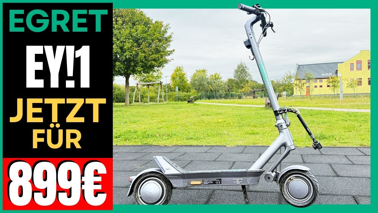 EGRET EY!1 nur 899€! 🤯 Vollfederung & 1512W im Alltagstest 🚀 Power-Scooter zum Hammerpreis! 💥 #egret