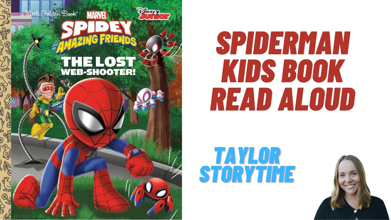 The Lost Web-Shooter! SPIDERMAN READ ALOUD BOOK 🕷️ | Spidey and His Amazing Friends 🦸🏻‍♂️