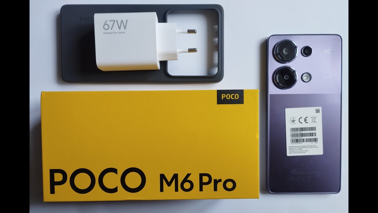 Телефон 📱 POCO M6 PRO (purple, 8/256GB) | Распаковка и обзор крупным планом