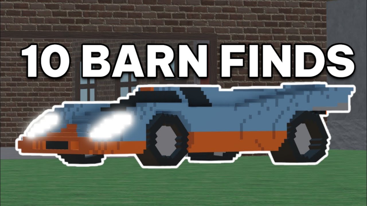 ''All 10 Barn finds'' Pixel Drive