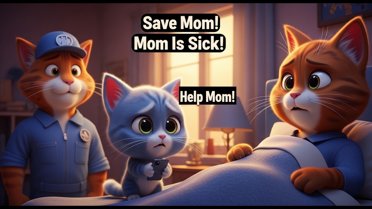 Save Mom! Brave Little Kitten Story 🐾