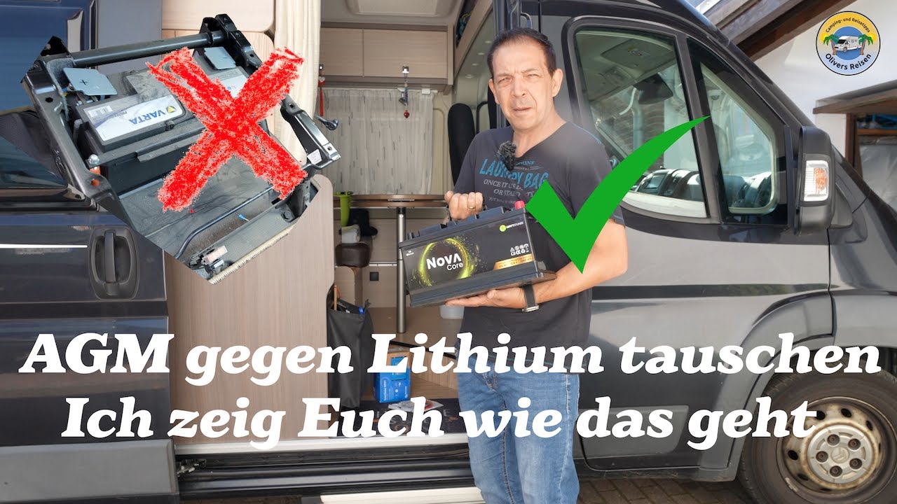AGM gegen Lithium: So einfach tauschst du deine Wohnmobil-Batterie! 🔋🚐 DIY