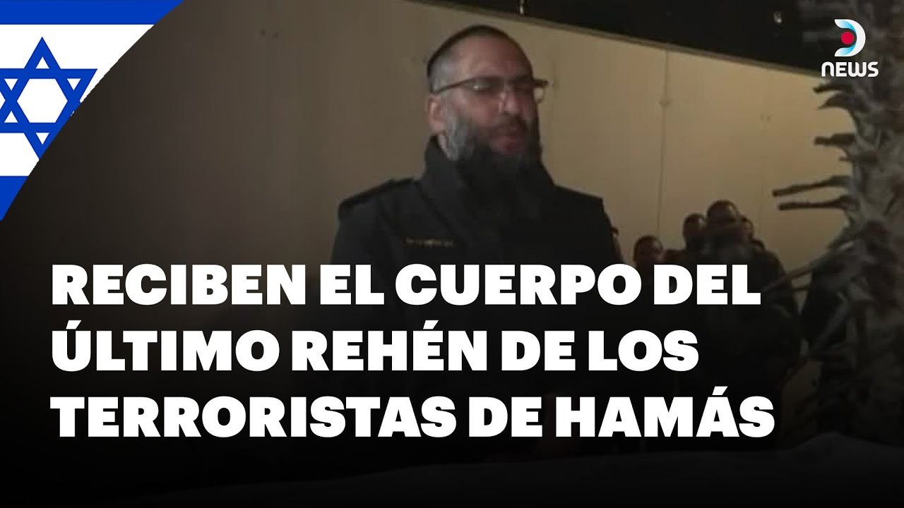 Reciben el cuerpo del sargento Ran Gvili, último rehén de los terroristas de Hamás | DNews