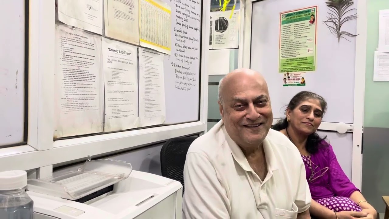 Veteran Actor Tariq Khan expresses his experience at Divya Dholay Citizen Services Center