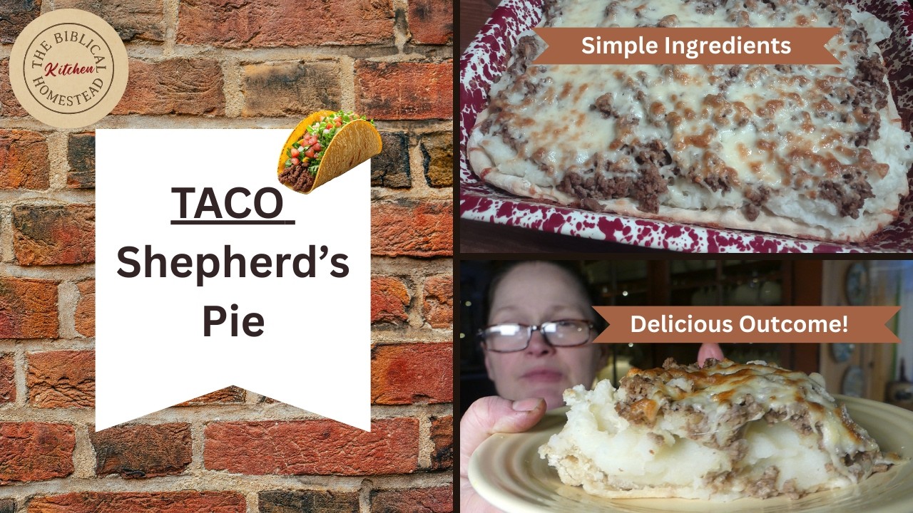 Easy Taco Shepherd’s Pie Recipe | Homemade Crust & Simple Ingredients