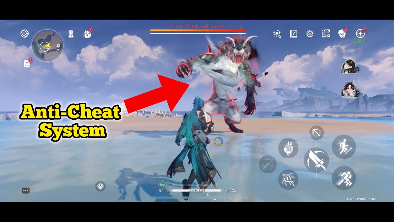 Brooo! This Level 120 boss has an anti-cheat system...