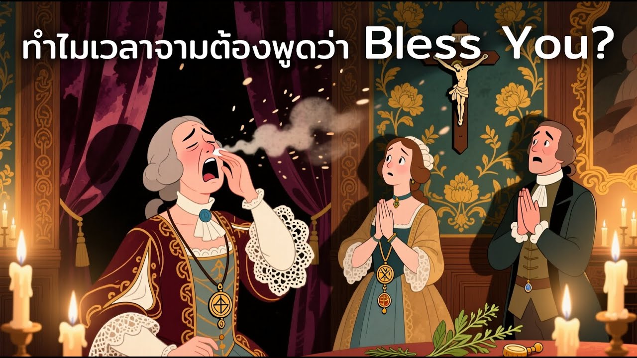 ทําไมเวลาจาม ต้องพูดว่า Bless You ?