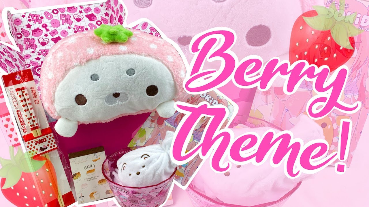 🍓A BERRY CUTE THEME! | Doki Doki Crate Unboxing ♡