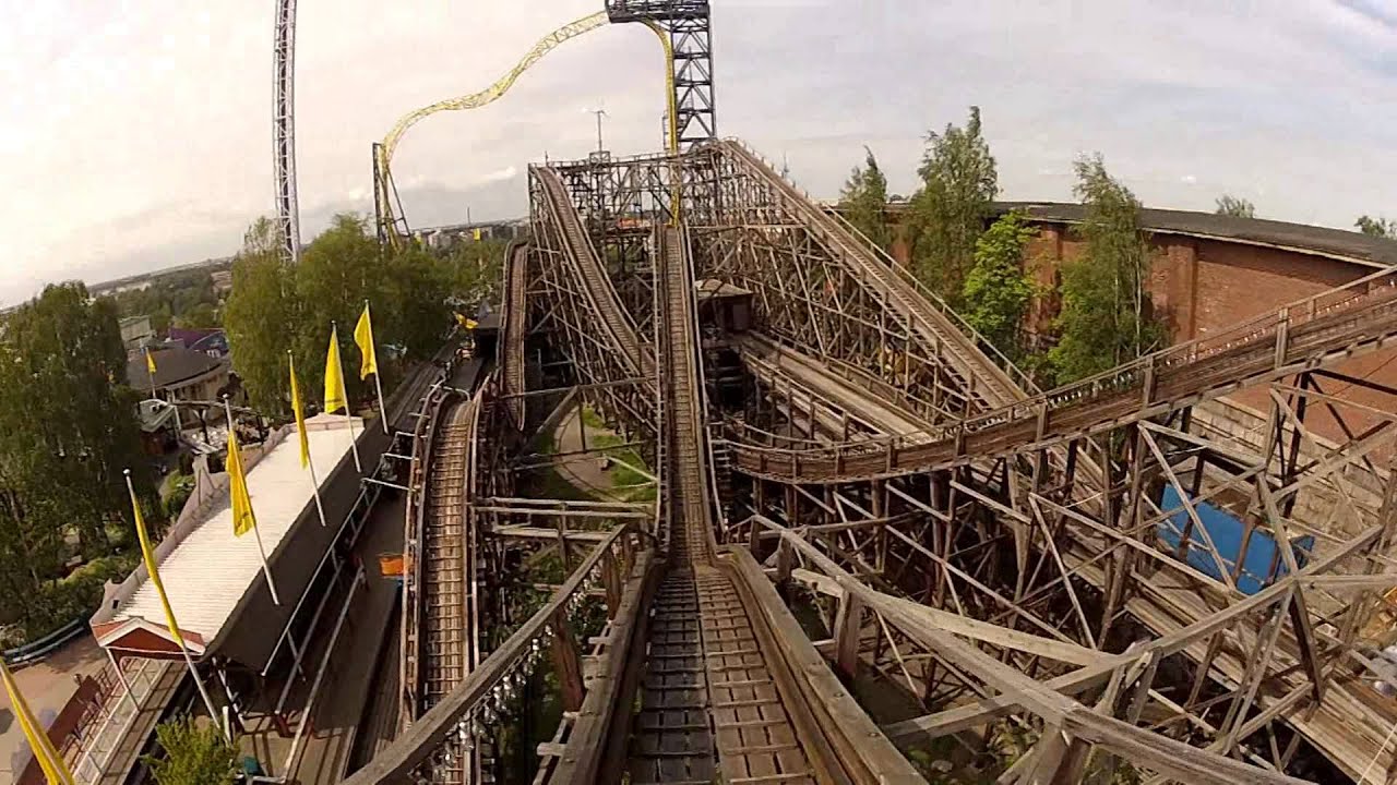 Linnanmäki - Vuoristorata / The Roller Coaster POV ride