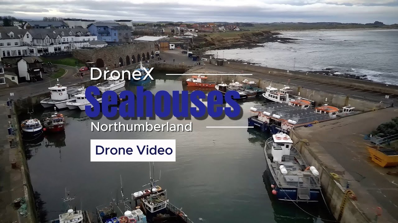 Seahouses in 4K! A Stunning Bird&rsquo;s-Eye View of This Northumberland Gem