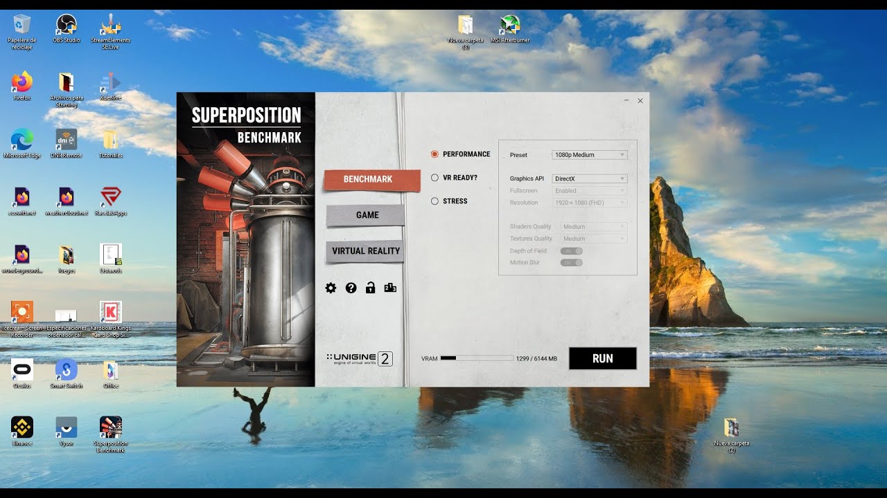 TUTORIAL Test de rendimiento para nuestro PC con Superposition Benchmark. (Espa&ntilde;ol)