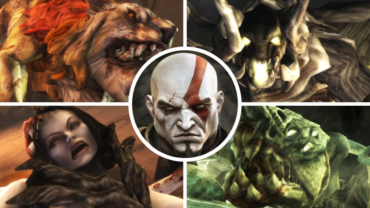 God of War: Ghost of Sparta - All Bosses (Very Hard)