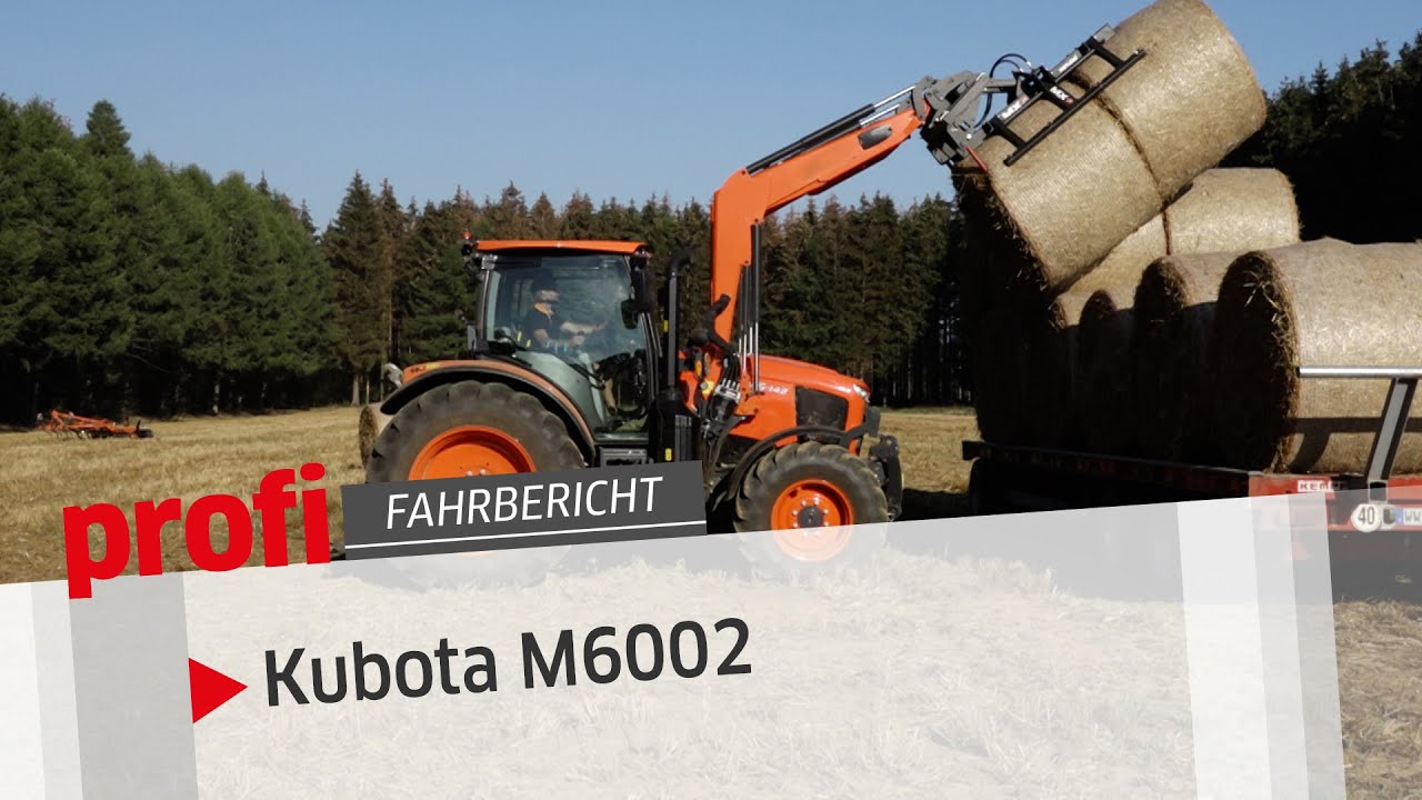 Kubota M6002: Allrounder für Europa | profi #Fahrbericht