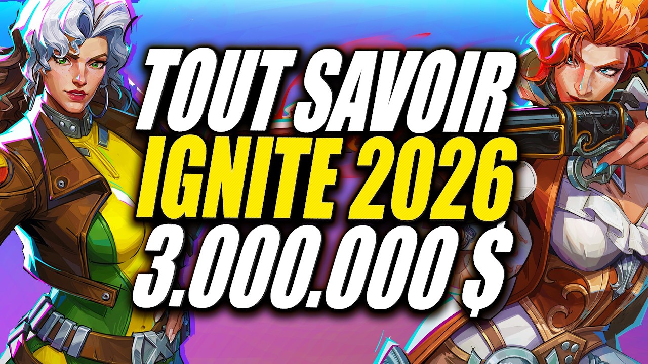 TOUT SAVOIR sur le MARVEL RIVALS IGNITE ► L'ESPORT 2026 A SUIVRE ABSOLUMENT !!!