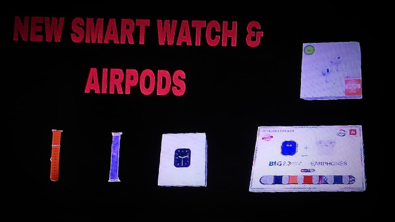 New WATCH or AIRPODS Le Liye for eid #watch#airpods