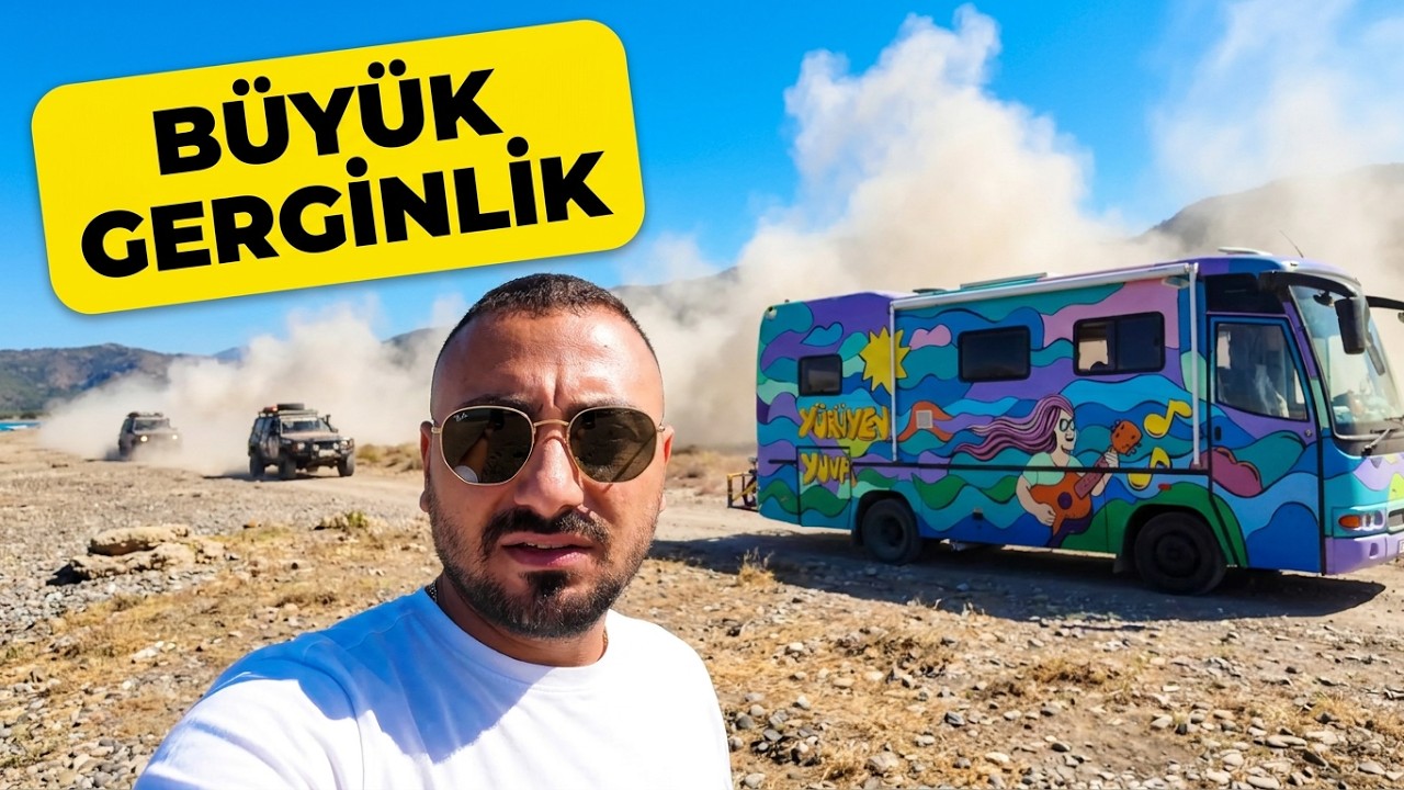 Gizli Koyda Büyük Gerginlik! 😱 Karavan Kampında Offroadcularla Tartıştık