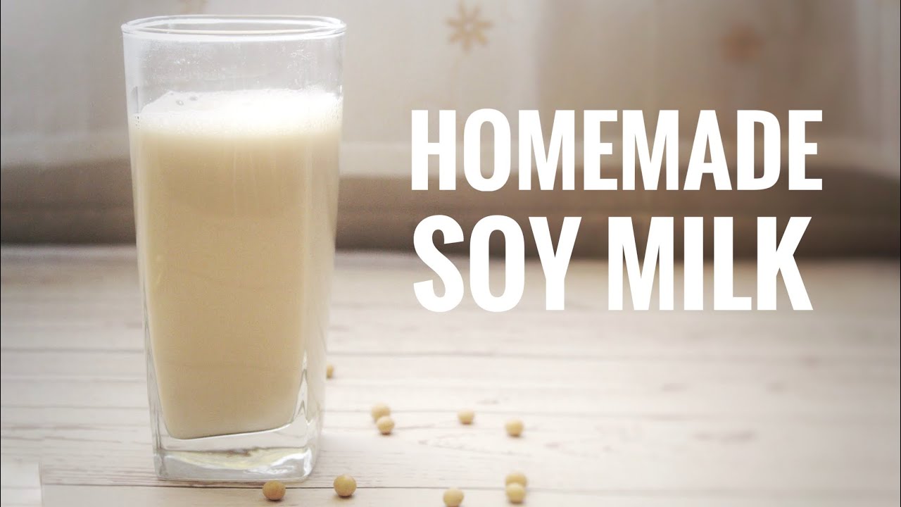 Healthy and Nutritious Homemade Soy Milk 自制豆浆，健康又有营养| bold bear