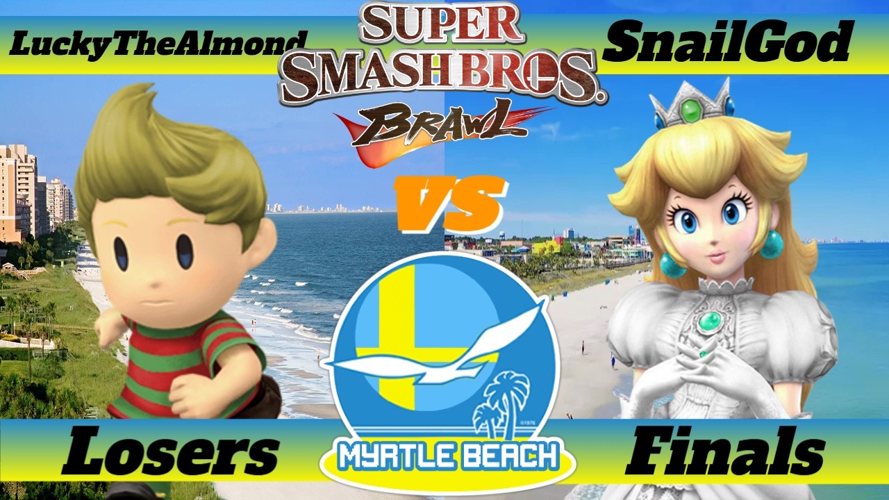 SocaSmash 168 Brawl Singles: LuckyTheAlmond (Lucas) vs SnailGod (Peach) Losers Finals
