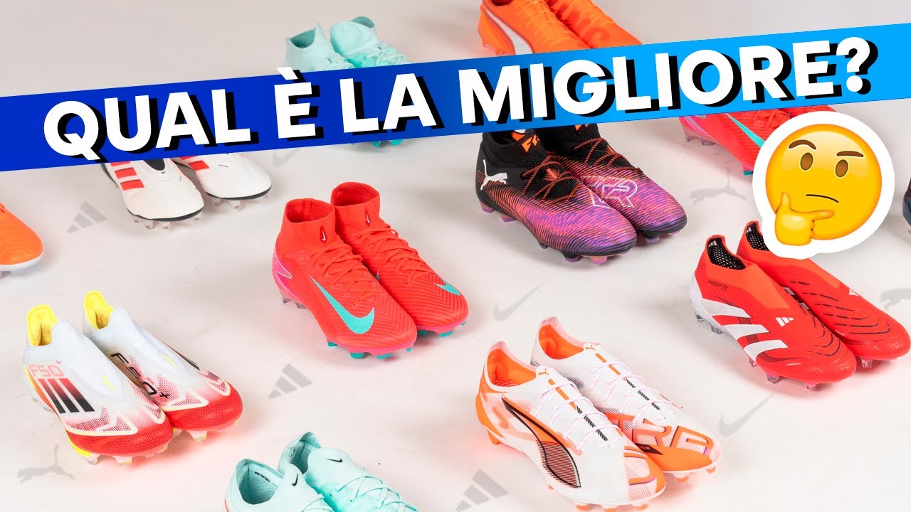 QUAL È LA MIGLIOR MARCA DI SCARPE DA CALCIO DEL 2025?