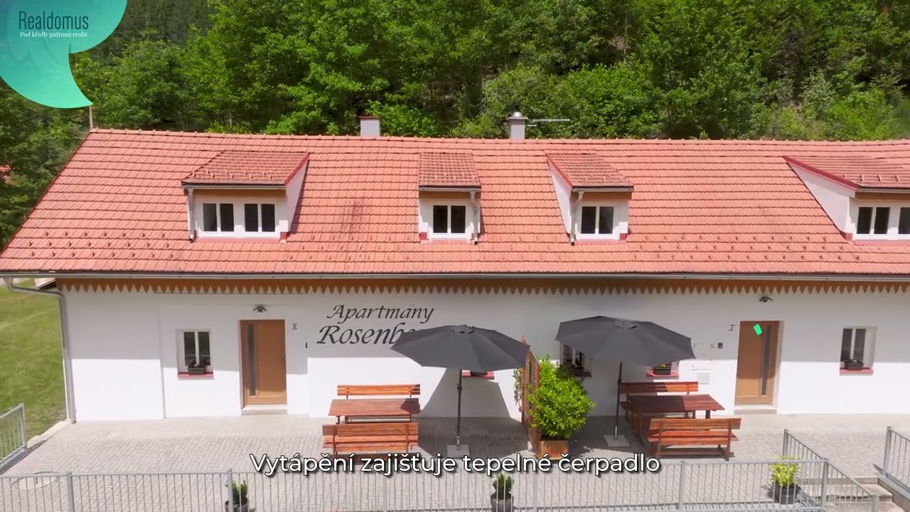 PRODEJ, APARTMÁNY ROSENBERG, Rožmberk nad Vltavou