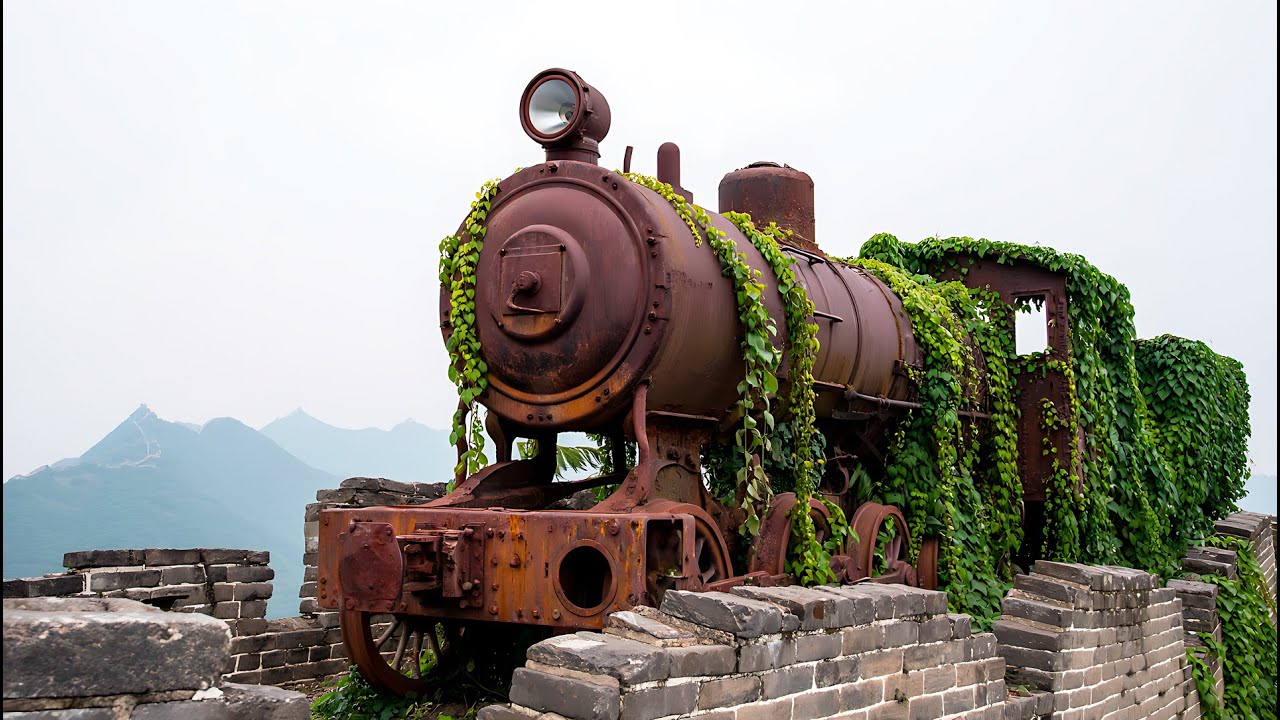 Abandoned Steam Trains in the USA – Lost History Frozen in Time
