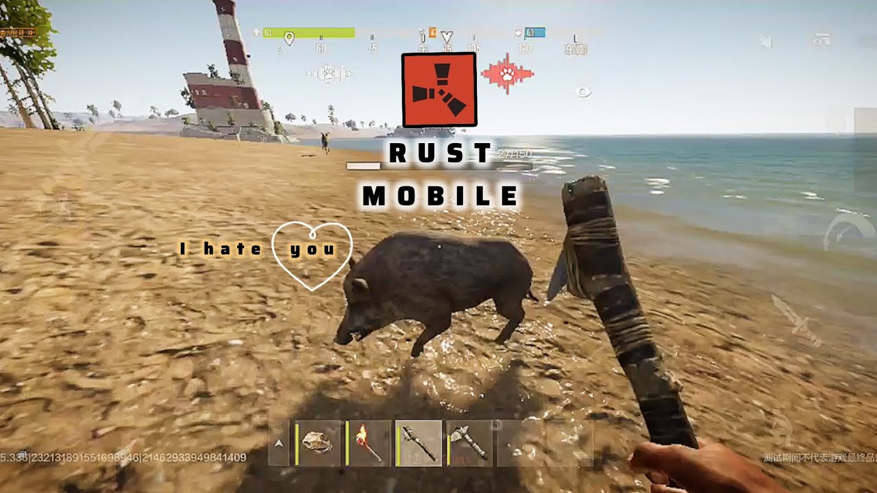 Rust Mobile - The Story About Me And This Pig :)