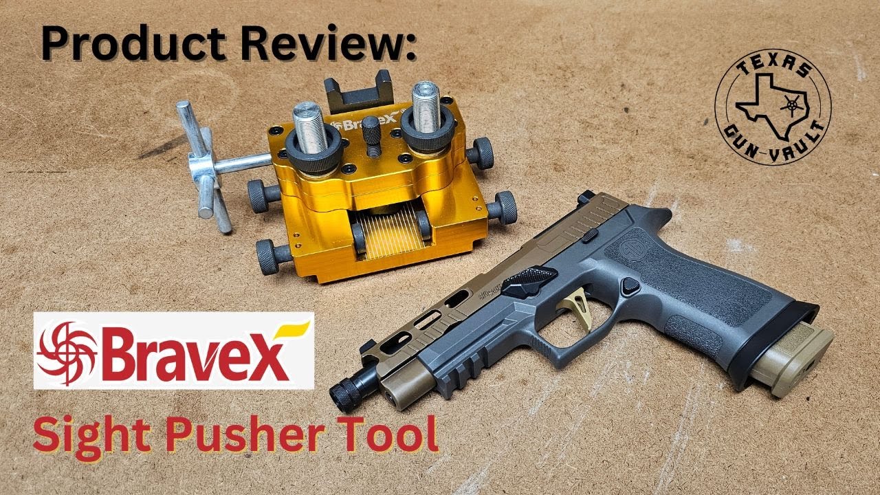 Product Review: BraveX Pistol Sight Pusher and Installation Tool
