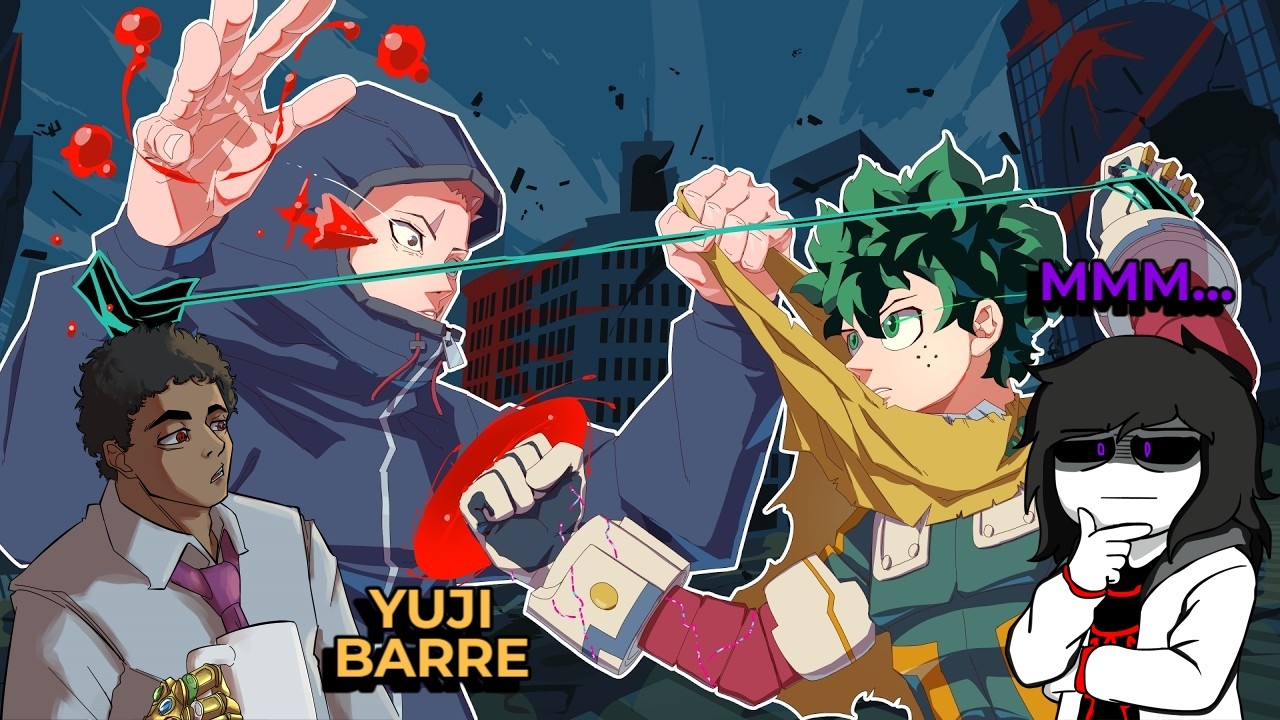 EDHEN REACCIONA A ¡Modulo Yuji vs Deku es vergonzoso! (Crossover animado)