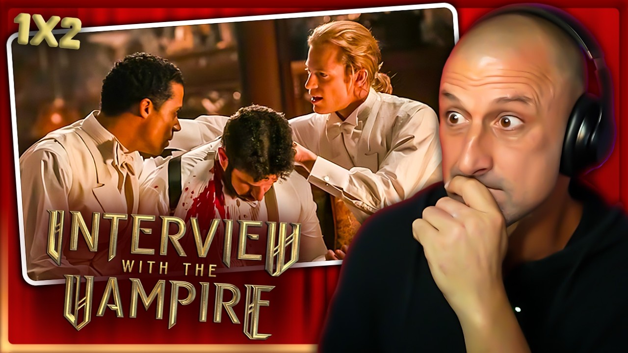stop what ur doing and watch a STRAIGHT MAN be GAGGED at Interview With The Vampire [S1E2]
