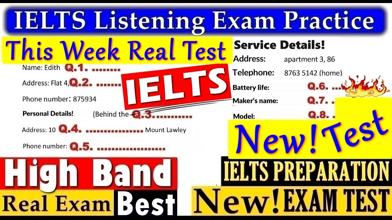 IELTS LISTENING PRACTICE TEST 2026 WITH ANSWERS | 02.06.2026