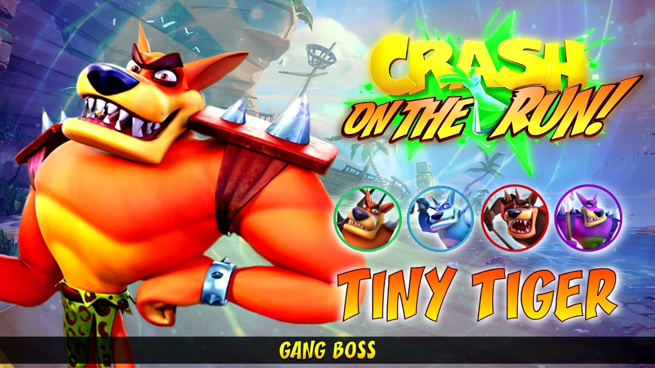 Crash Bandicoot: On The Run! OST - Tiny Tiger