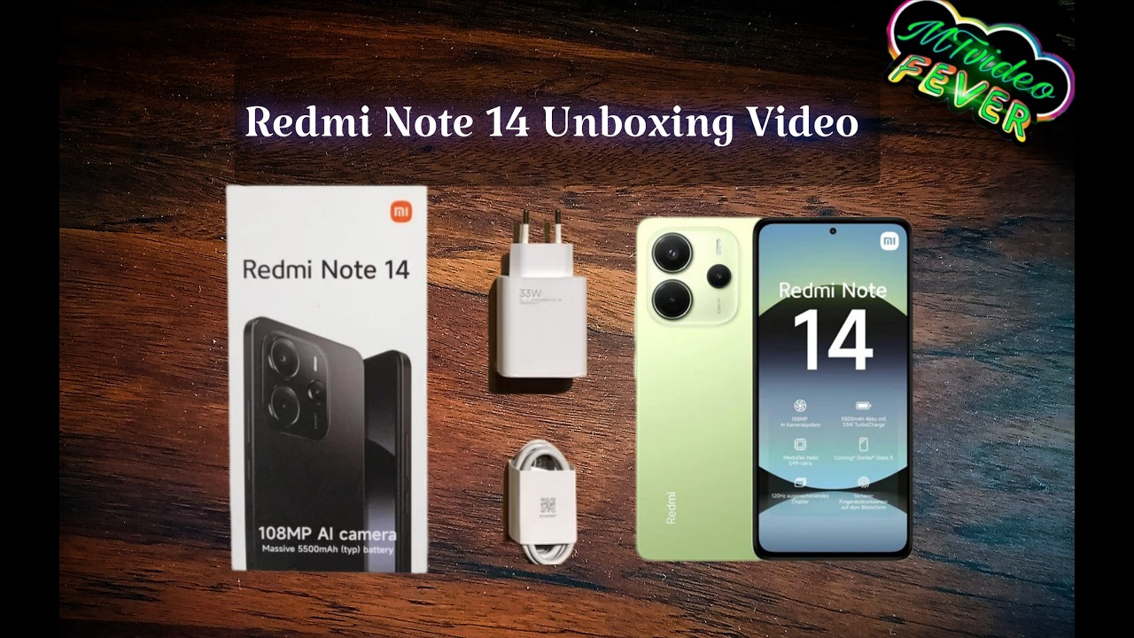 Redmi Note 14 | Unboxing | on MTvideoFever | 2025 Latest Model