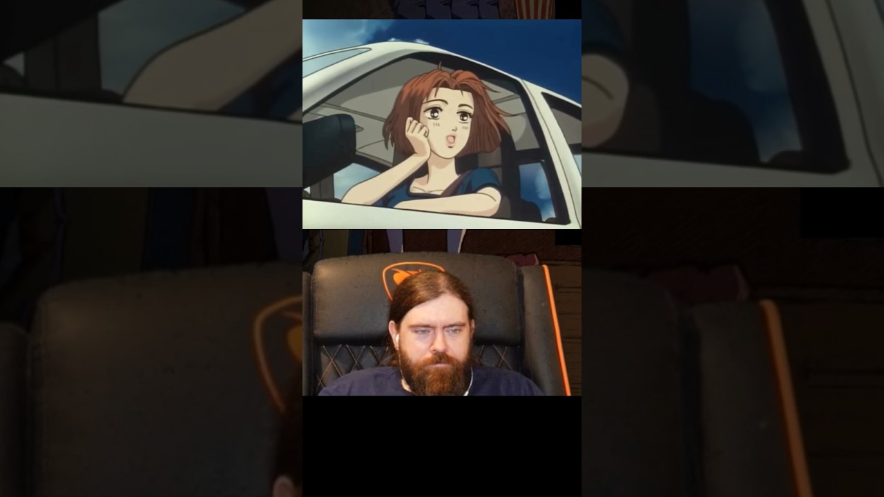 Назад в прошлое вместе с Аниме Инициал Ди (Initial D First Stage) #anime #initiald #oldanime #90s