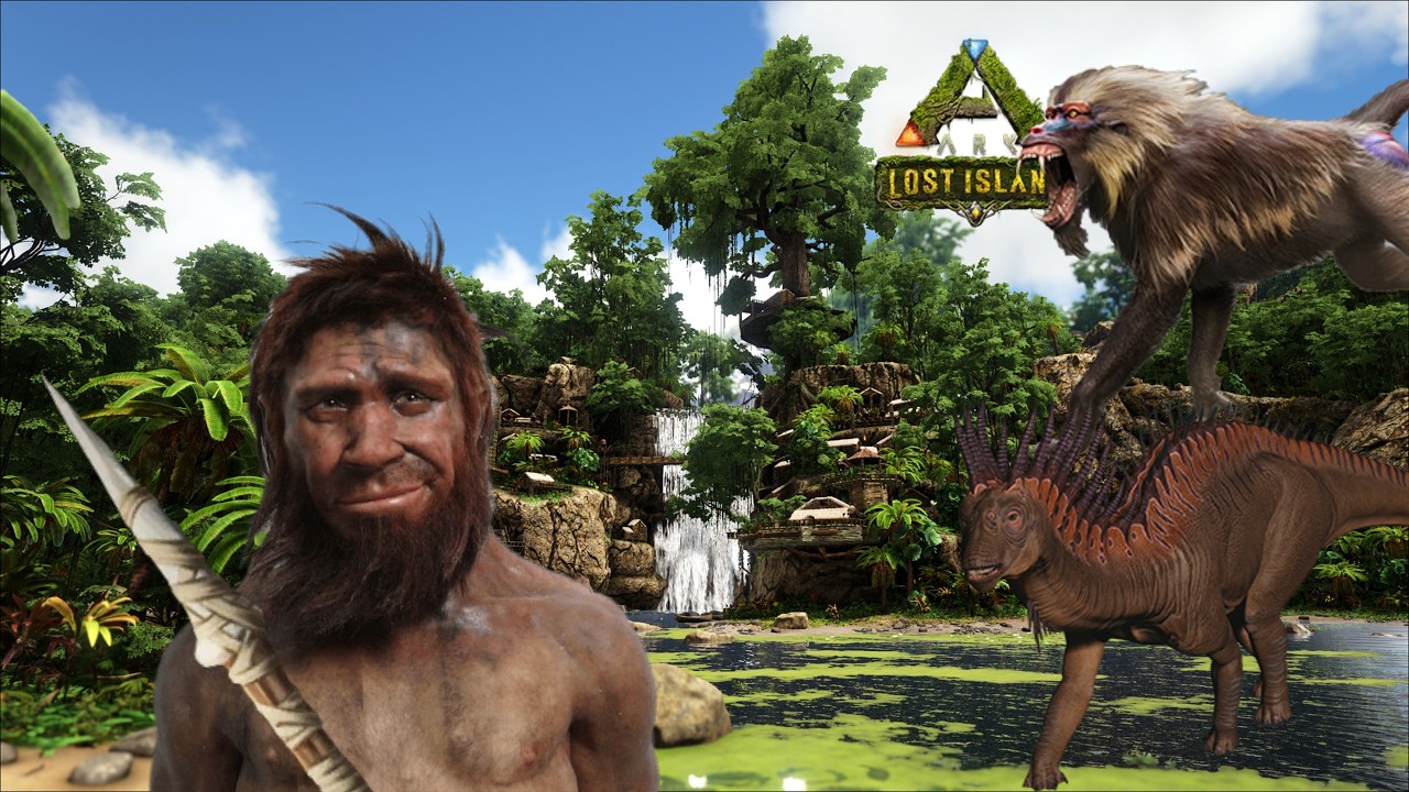 Tryhard tame amargasaurus dan managarmr ark loat island 100hari