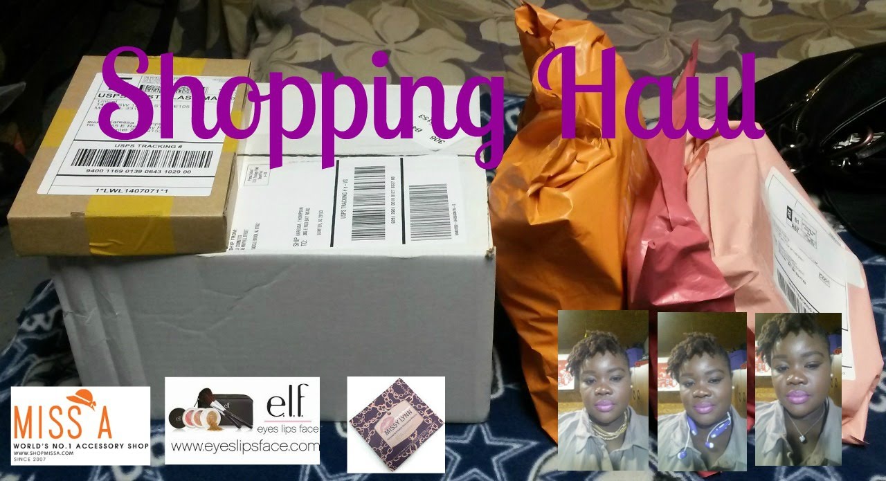 Treating Myself Haul|Elf|Shop Miss A|Missy Lynn Palette|Random