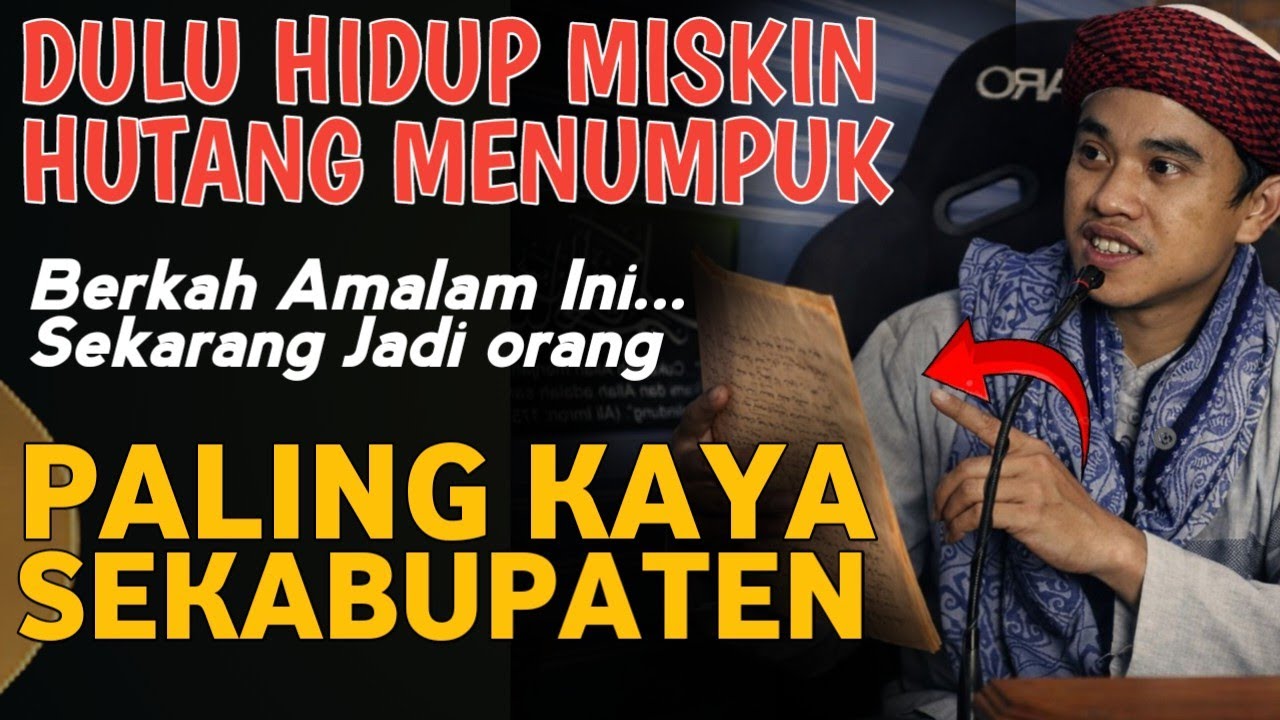 JANGAN KAGET !! Jika Anda Kaya Mendadak -Amalan Menarik Kekayaan Paling cepat