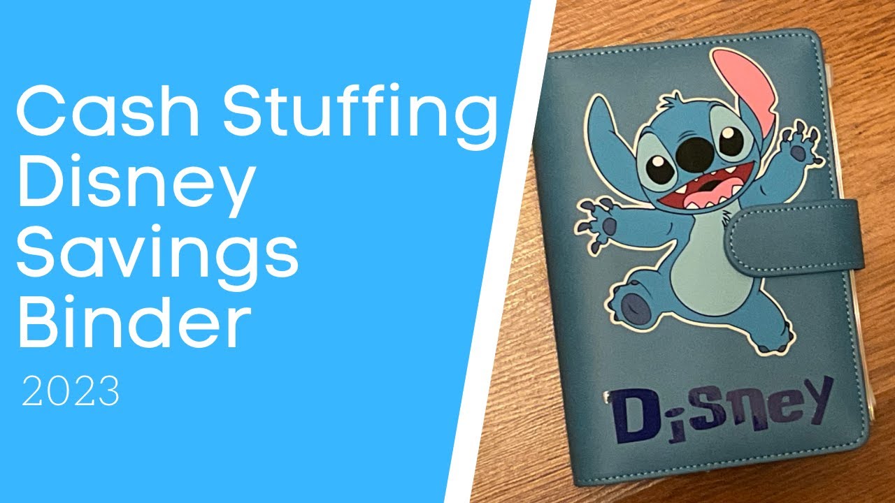 Cash Stuffing Our NEW Disney Savings Binder! March 2023