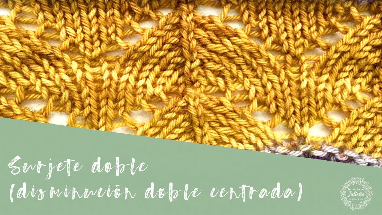 Surjete doble para calado final