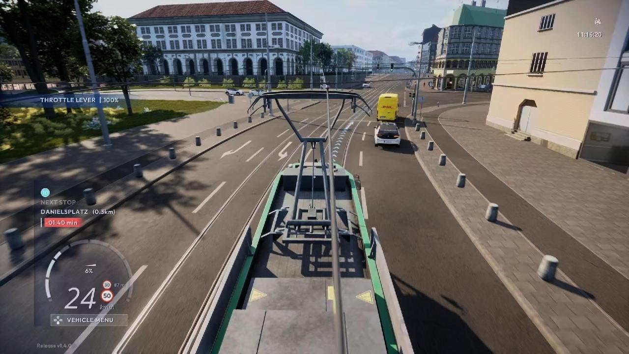 City Transport Simulator Line 10 from Lichterallee to Freimutplatz