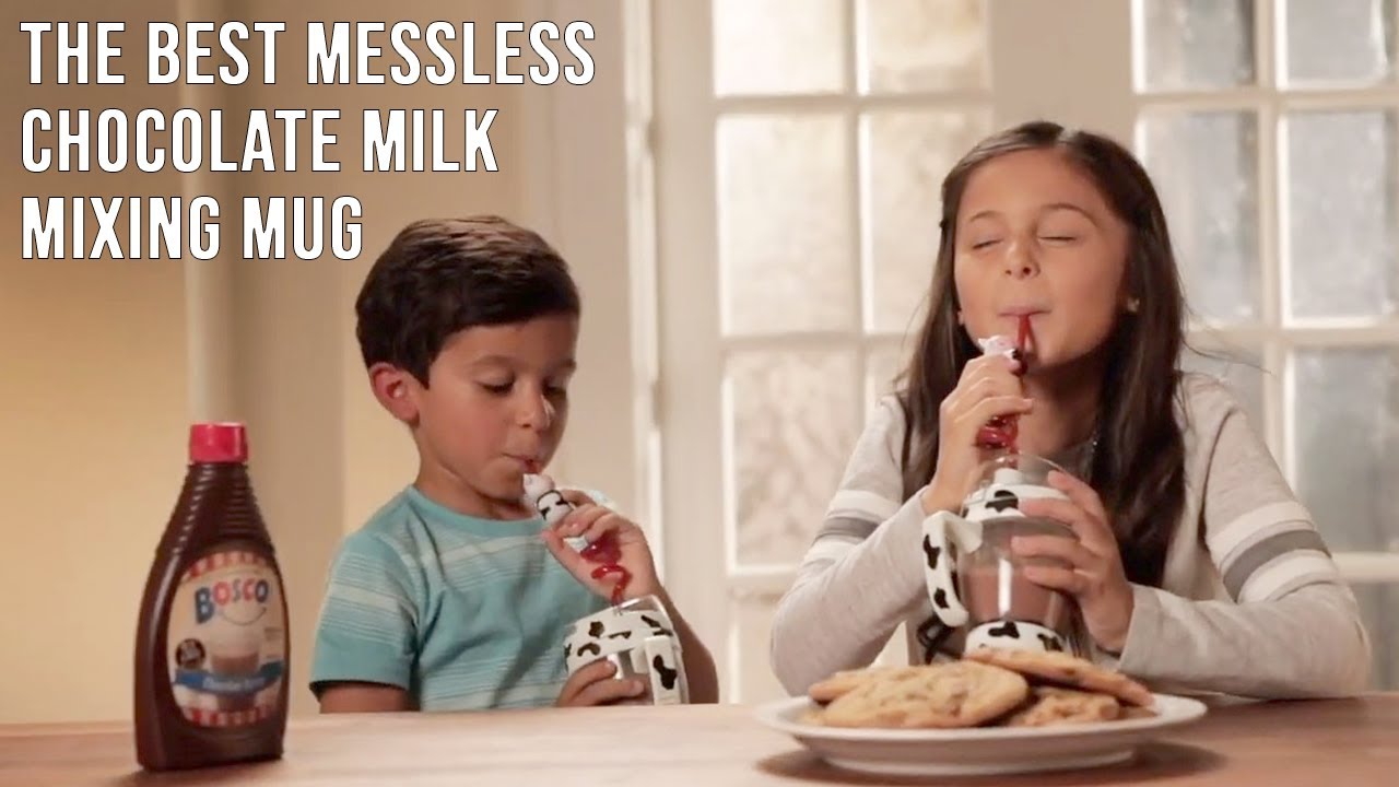 The Best Messless Chocolate Milk Mixing Mug